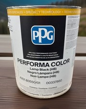 Ppg Performa Color Hb Paint Colorant Concentrate 4257-b3550 Lamp Black Gal Ppg Performa Color Hb Paint Colorant Concentrate 4257-b3550 Lamp Black Gal