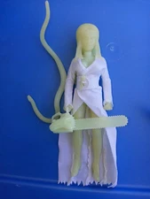 ELVIRA Glow in the Dark W Chainsaw Variant Mistress Action Figure Limited 1998