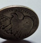 1917 WALKING LIBERTY SILVER HALF DOLLAR F/XF EARLY DATE — photo 2