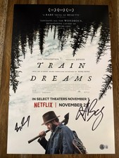 Clint Bentley & Greg Kwedar ‘Train Dreams' Director Signed 12x18 Photo Beckett