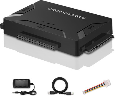 USB 3.0 to SATA IDE Adapter, Hard Drive Reader External Ultra Recovery Converter