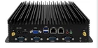 Fanless Mini PC, Core i5-7200U, Windows 11 Pro, 8GB RAM, 256GB SSD, 6 COM Ports