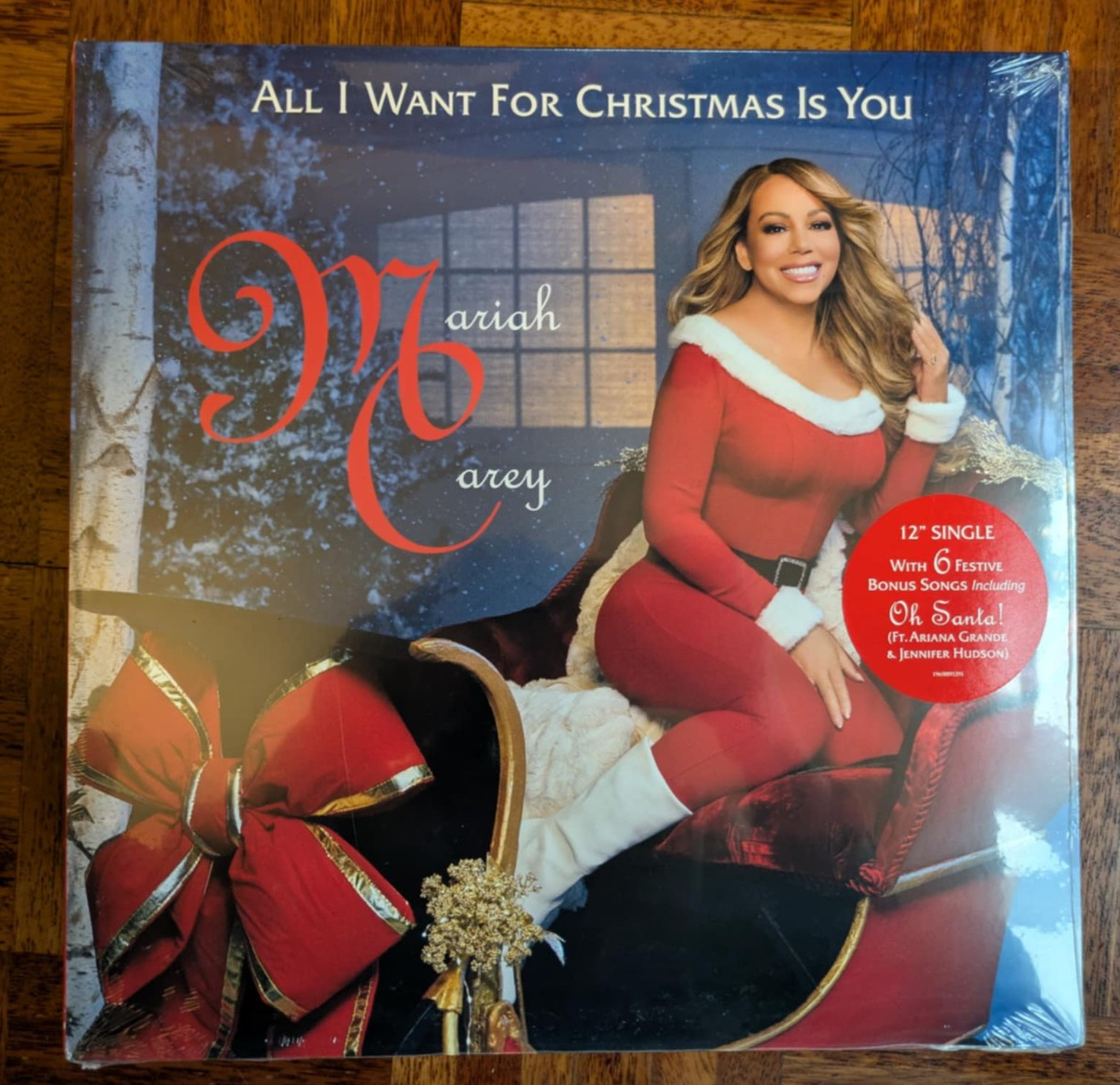 Mariah Carey – All I Want For Christmas Is You [30th Anniversary] 12"" Vinyl  NEW