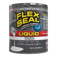 Flex Seal Family of Products Flex Seal white Liquid Rubber Sealant Coating New