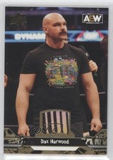 2023 Upper Deck AEW All Elite Wrestling Gold Memorabilia Dax Harwood #50 2zq