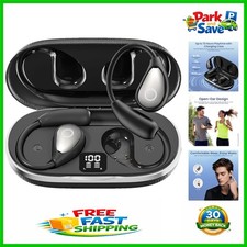 Open Ear Wireless Bluetooth Earbuds, 60H Playtime - Perfect for Fitness Travel