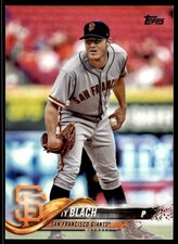 2018 Topps #165 Ty Blach San Francisco Giants Baseball