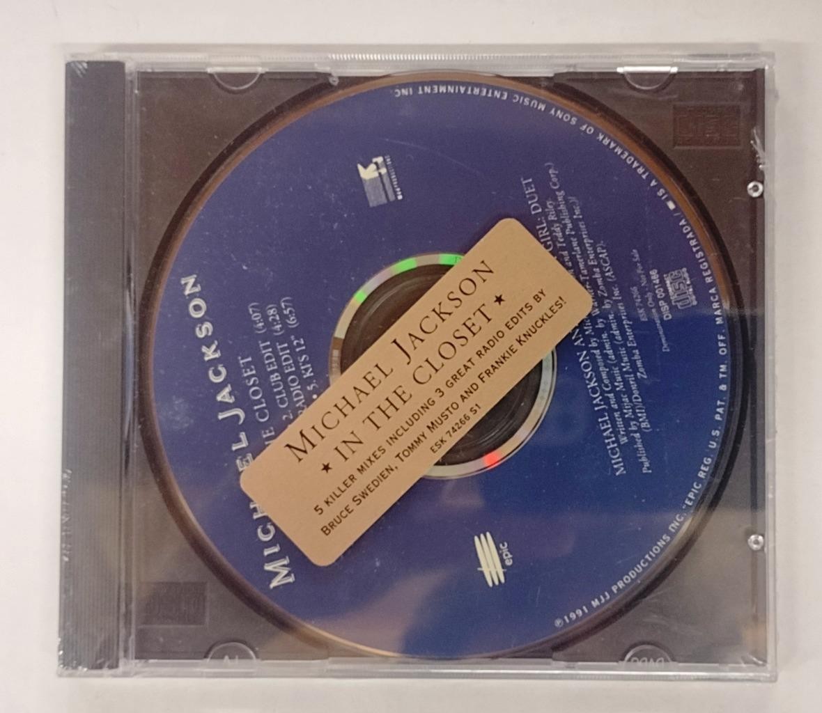 Michael Jackson~In The Closet Maxi-Single CD 1992 Epic ESK 7426