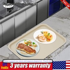 24pcs Fast Food Trays Serving Table Trays for Restaurants Cafeteria Trays