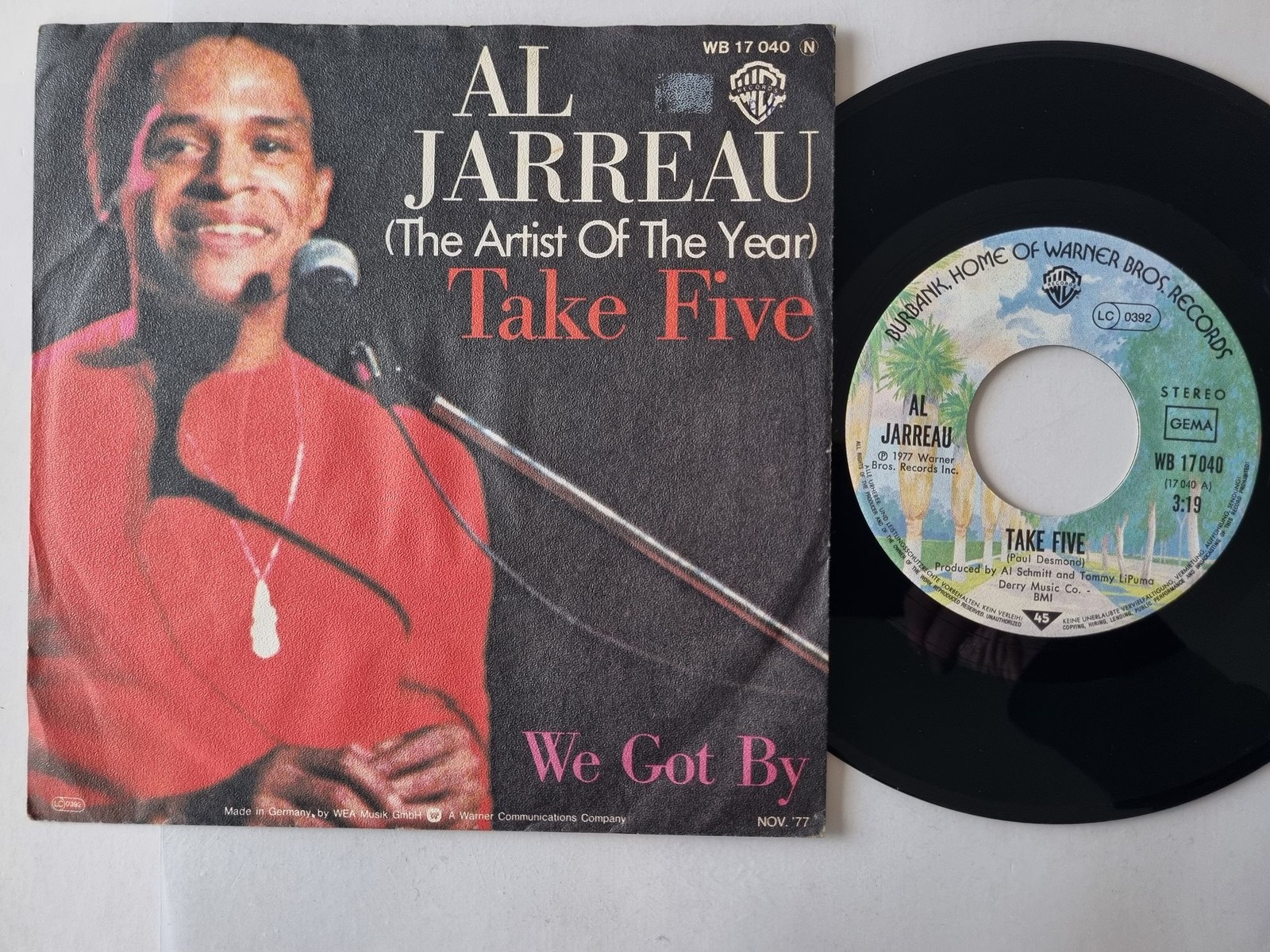 Al Jarreau - Take Five 7'' Vinyl Germany