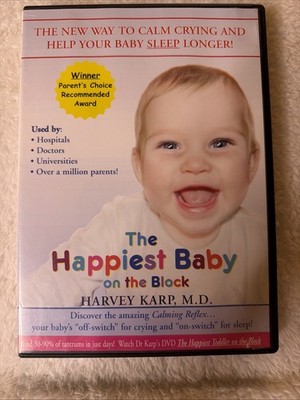 The Happiest Baby on the Block DVD 2006 Dr Harvey Karp Bonus CD Calm Crying