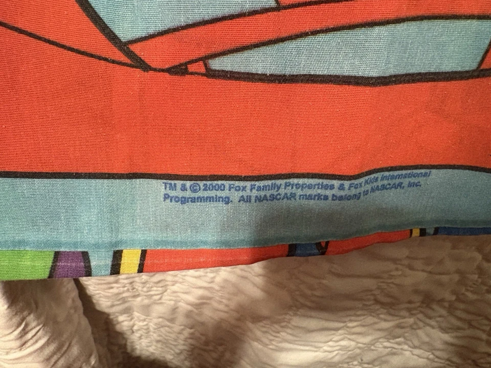 Funda de Almohada Estándar NASCAR Vintage Doble Cara Estampado Coche de Carreras Foto 4 de 4