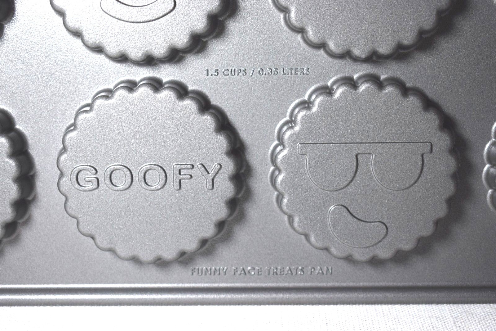 Nordic Ware Funny Face Emoji Treat Pan Cookies Whoopie Pies Ice Cream