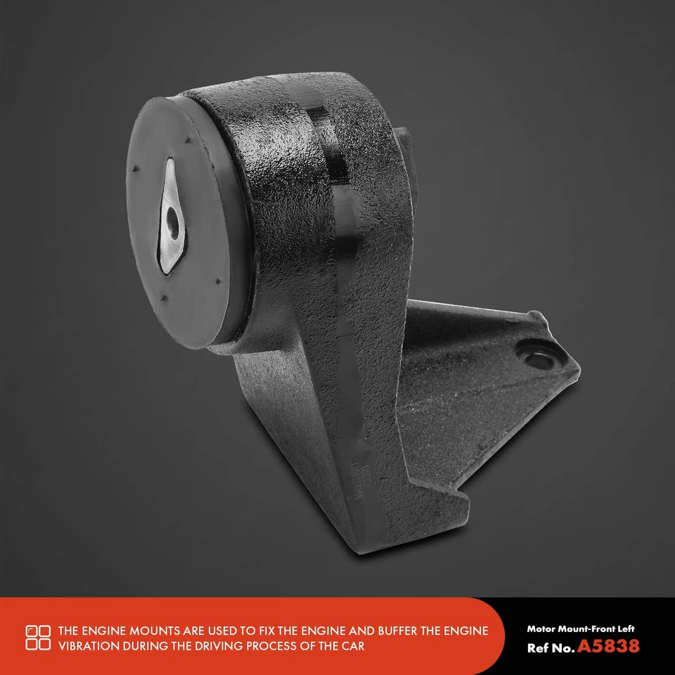 2x New Motor Mount for Dodge Ram 2500 Ram 3500 1994 1995 1996 1997 1998 L6 5.9L - Image 4 of 4