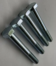 M10-1.50 x 80 Class 10.9 Hex Cap Screws Bolts Zinc Plated Qty.4 (23D127)