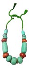 Handcrafted Moroccan African Berber Artisan Amber Stone Necklace
