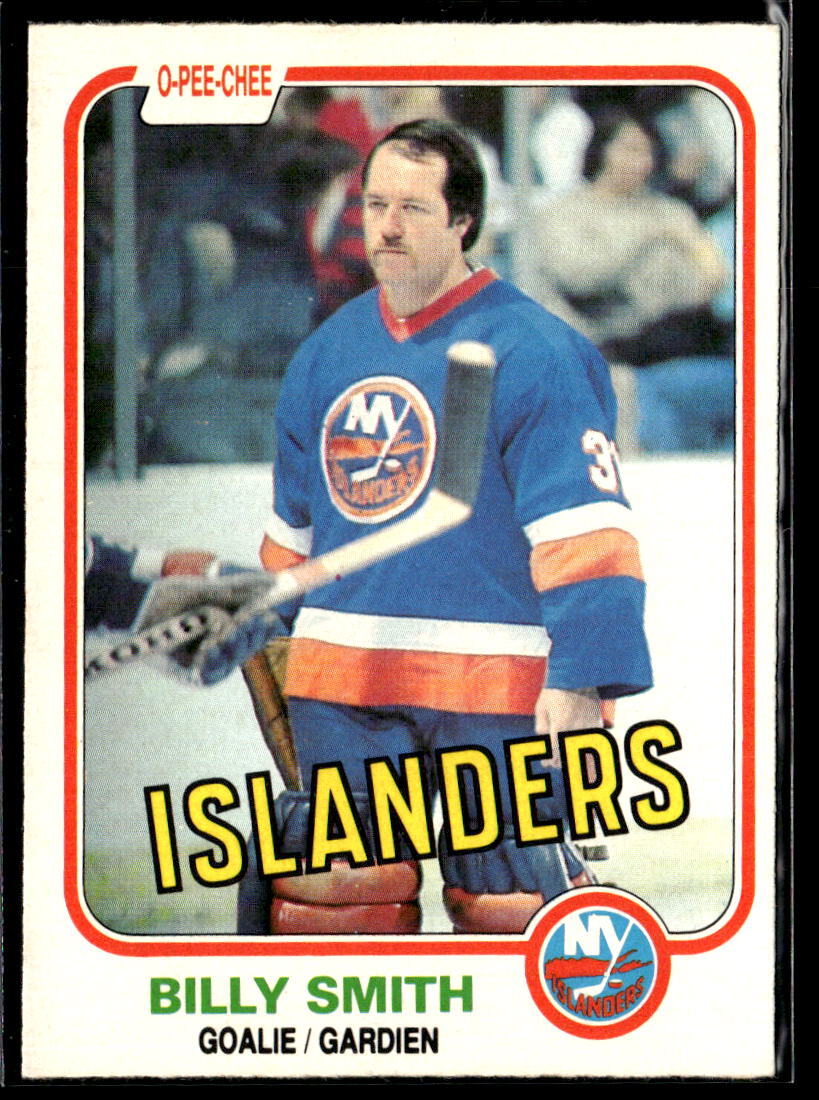 1981-82 O-Pee-Chee #207 Billy Smith New York Islanders HOF