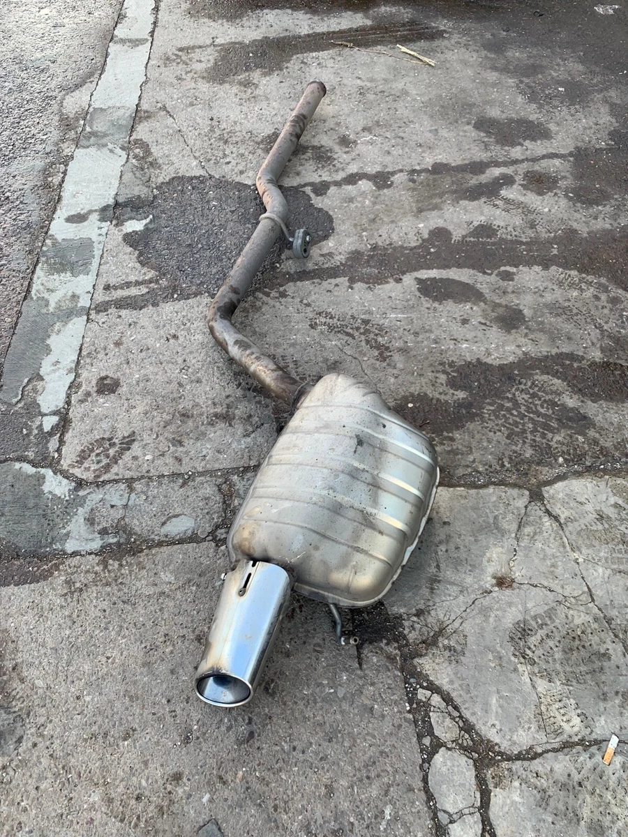 MERCEDES C CLASS C200 C220 W204 09 14 REAR EXHAUST BACK BOX