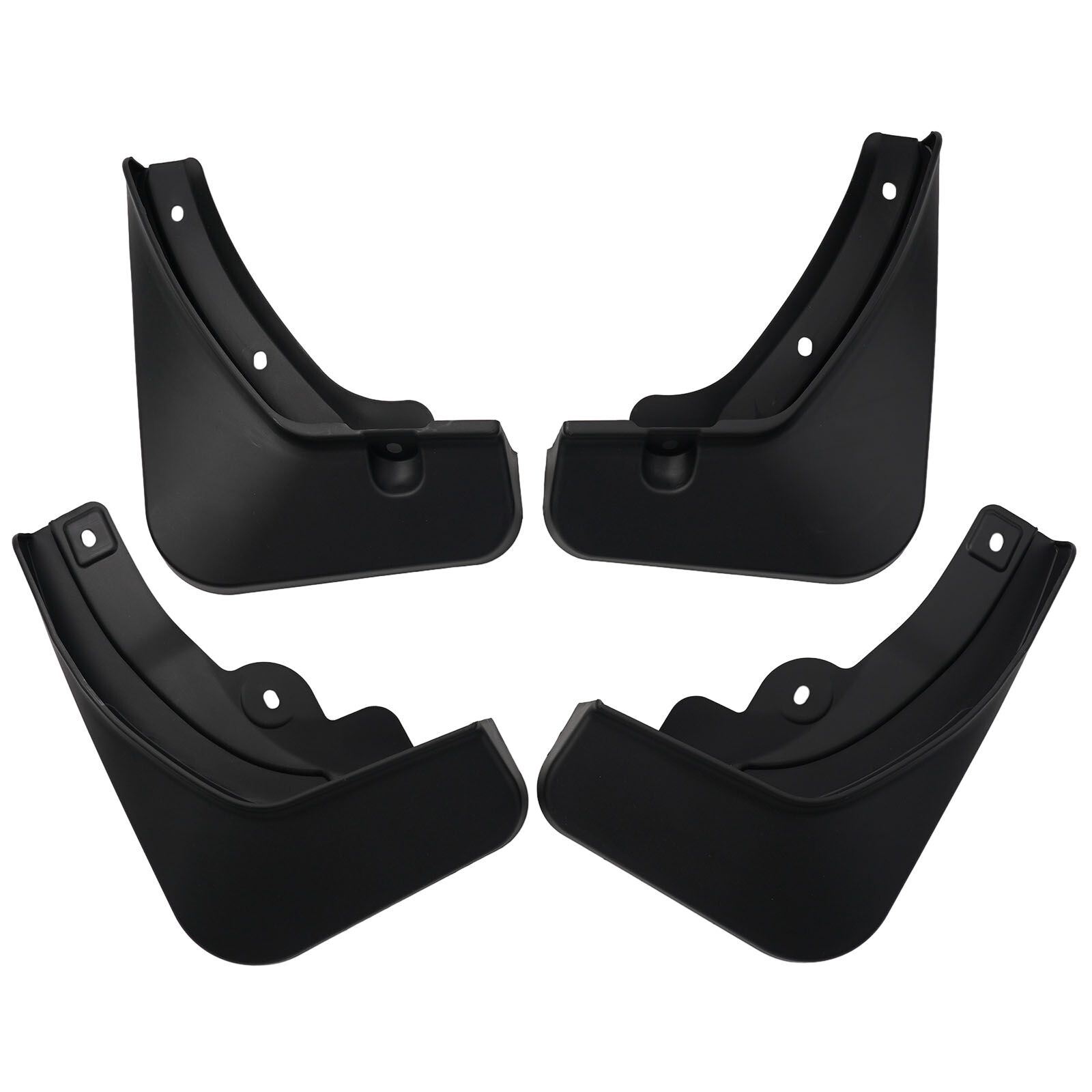 Black Splash Guards Mud Flaps for Hyundai Ioniq 5 4pcs Easy to Install