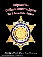 California Resources Agency State Parks, Forestry and Fish & Game Insignia Book
