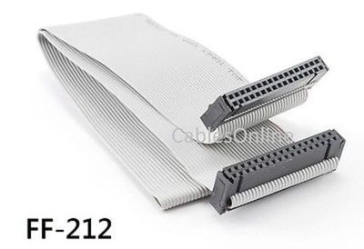 1ft 34-Pin 2.54mm Pitch IDC Female to Female Ribbon Cable, CablesOnline FF-212