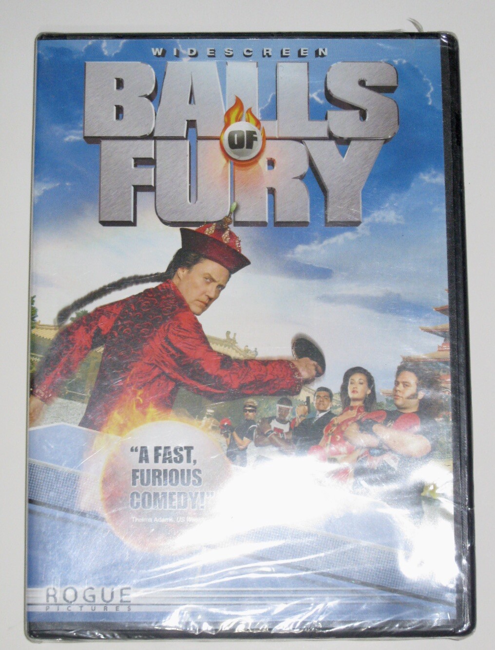 BALLS OF FURY DVD (2007, UNIVERSAL STUDIOS) WALKEN, LOPEZ, FOGLER