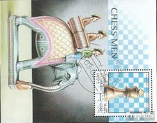 afghanistan Bloc 106 oblitéré 1999 d échecs