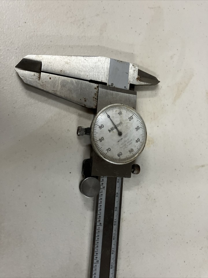 MITUTOYO 12 INCH DIAL CALIPER No.50564550 Japan .001" eBay