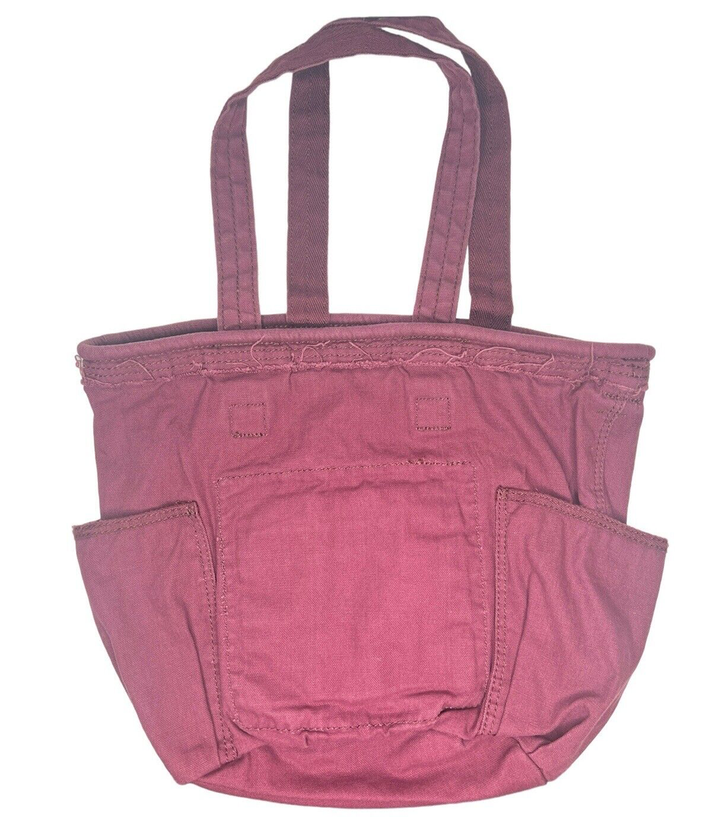 31 Thirty-One Maroon Bucket Bag w/ Orange  display picture 3