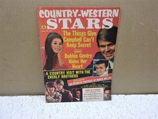 Vintage Country - Western Stars Magazine March 1971  Glen Campbell Jonny Cash