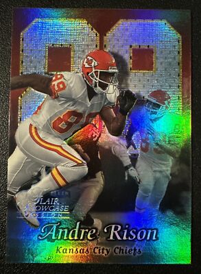 1999 FLAIR SHOWCASE PASSION ROW 2 Andre Rison Kansas City Chiefs #84 | eBay