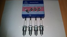 New Genuine Hyundai Santa Fe & Trajet 2.0 Petrol Spark Plugs x4 1881111061