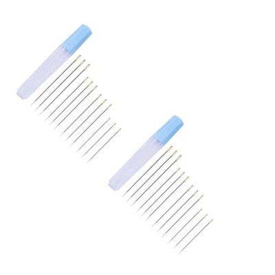 24 Pcs Für Stricken Große Auge Nähte Große Loch Big Eye Hand Threading