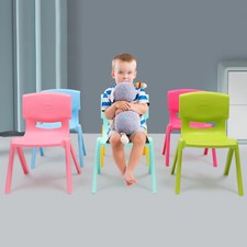 For Kindergarten Kid 6 Pack 11.02x20.87" Plastic Colorful Stackable School Chair