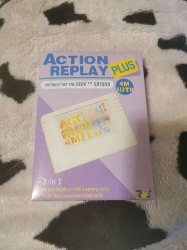 Action Replay Plus 4mb Sega Saturn A50