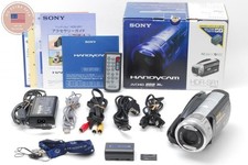 NEAR MINT in BOX SONY HDR-SR1 Handycam Camcorder Black From JAPAN