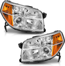 Headlight Honda Pilot 2006-08 LX EX EX-L 4-Door Sport Utility Chrome No Bulbs