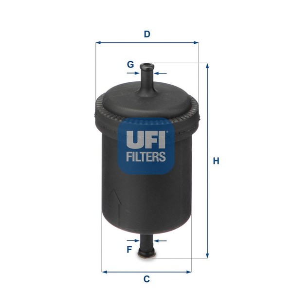 UFI Kraftstofffilter 31.512.00 FüR Autobianchi Passend FüR Fiat Lancia-image