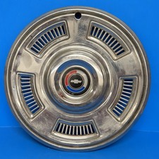 1967 Chevy Chevelle 14 Hubcap Oem Standard Issue Or Deluxe