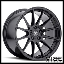19 Mrr Ground Force Gf6 Black Concave Wheels Rims Fits Nissan Maxima