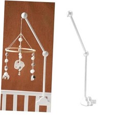 Hanging Wooden Baby Crib Mobile Arm, Baby Mobile Holder Arm, Mobile Arm White