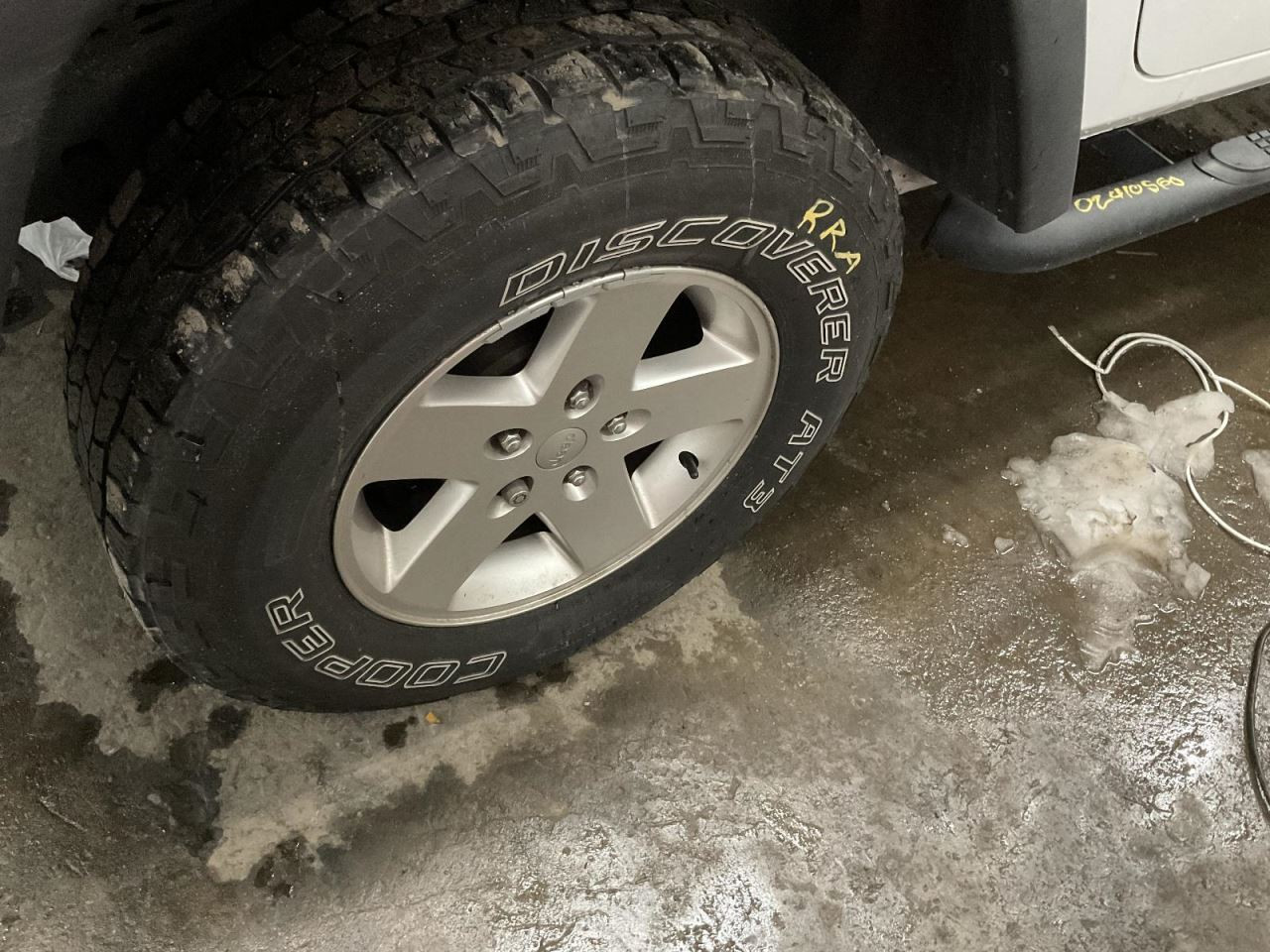 Wheel VIN W 6th Digit Jk Body 17x7-1/2 5 Spoke Fits 07-18 WRANGLER 4789322