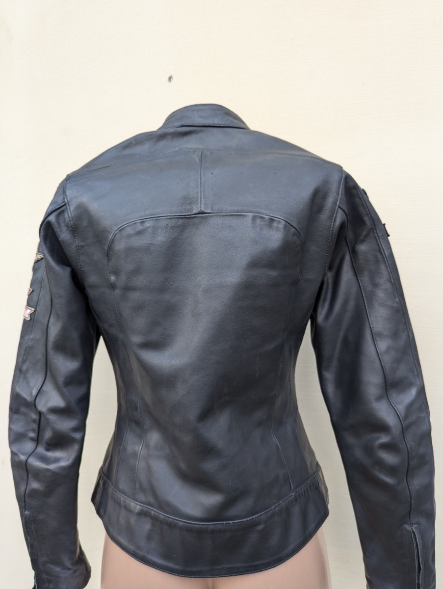 DUCATI DAINESE シングルライダースジャケット ブラック XL相当 Ducati Dainese Scrambler Café Racer Leather Jacket New %% | eBay