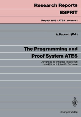 The Programming and Proof System ATES Armand Puccetti