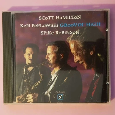 SCOTT HAMILTON KEN PEPLOWSKI SPIKE ROBINSON groovin' high INTERPRESS VG+/EX - Bild 1 von 4