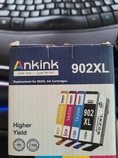 4 902XL Ink Cartridges for HP 902 XL OfficeJet Pro 6954 6962 6963 6970 6975 6978