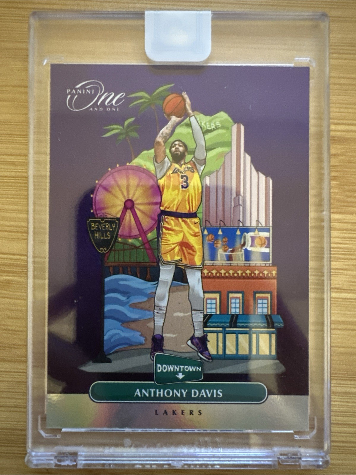 2019-20 Panini One and One - Downtown Anthony Davis #17