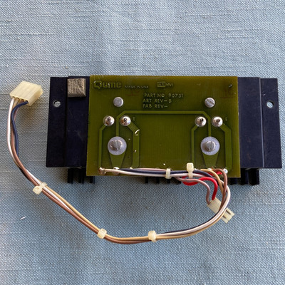 QUME 90751 Printed Circuit Board Made USA Lambda Transistor 97028 01 Vintage
