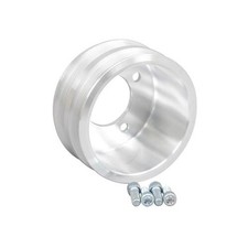 March Performance Crankshaft Pulley Serpentine Aluminum Clear Ford 5.0l Ea