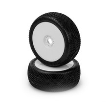 JConcepts Relapse 1/8 Buggy Pre-mounted Tires White Wheel  Green Compound  2 